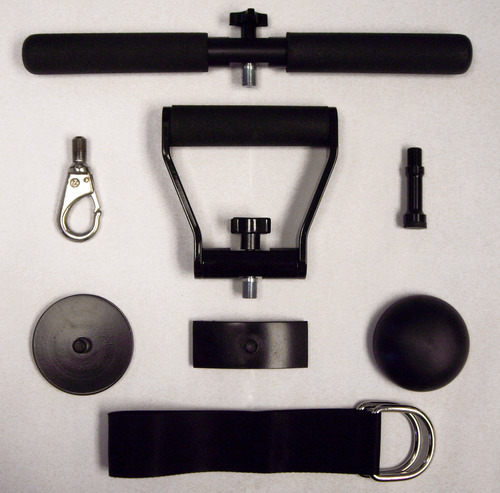 A 500 LB Attachment Set in Black Color