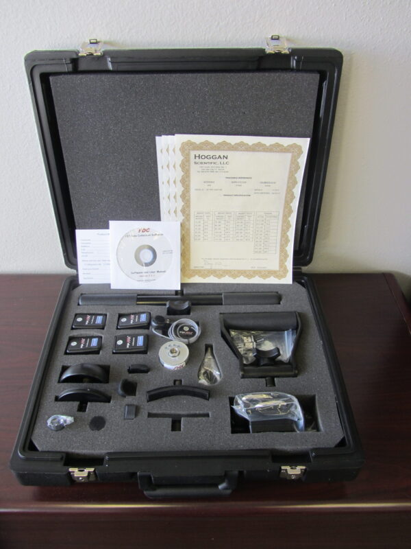 An ergoPAK™ Portable Analysis Kit containing a collection of data acquisition sensors.