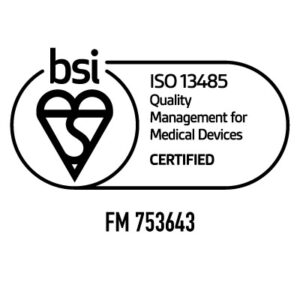 A BSI FM Number Logo in Black Color on white background.